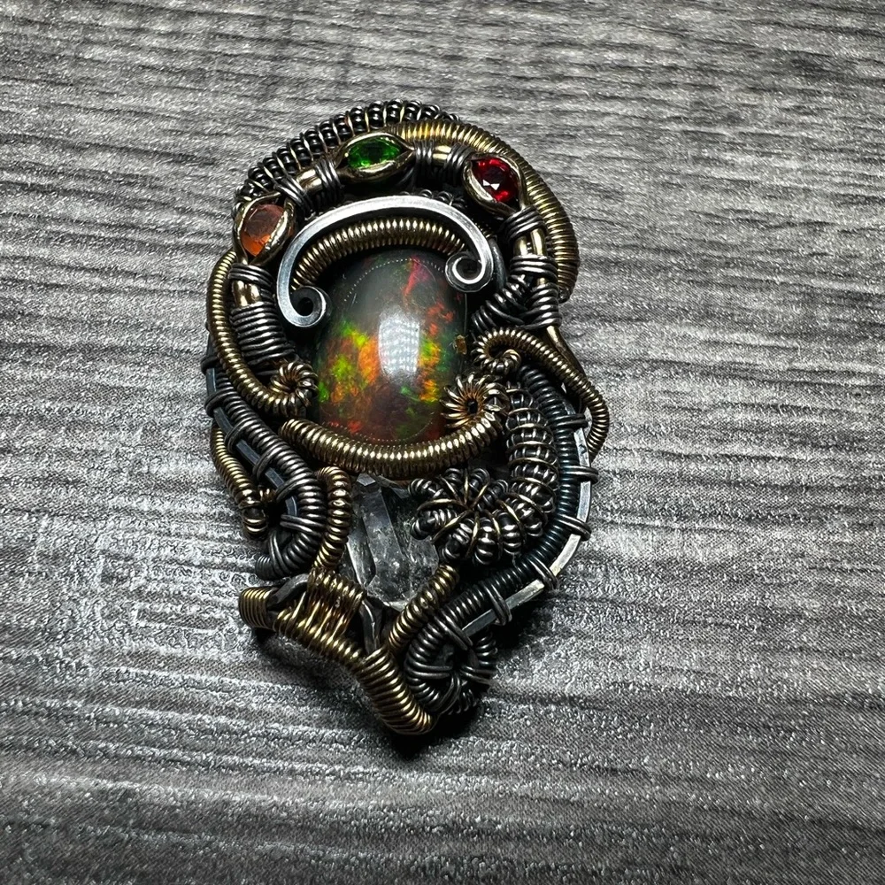 RARE & Beautiful Find Sterling Silver hand made pendant - Picture 1 of 7